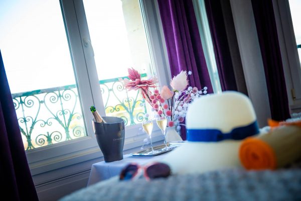 Romantisches Wochenende Superior Zimmer mit Meerblick Hotel Villa Andry