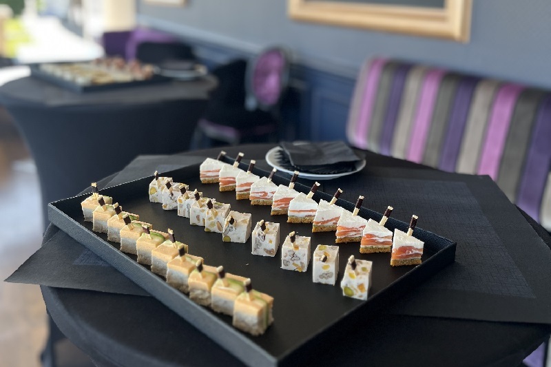 cocktail dînatoire, vue mer